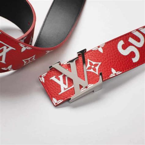 louis vuitton x supreme belt fake|supreme lv belt retail price.